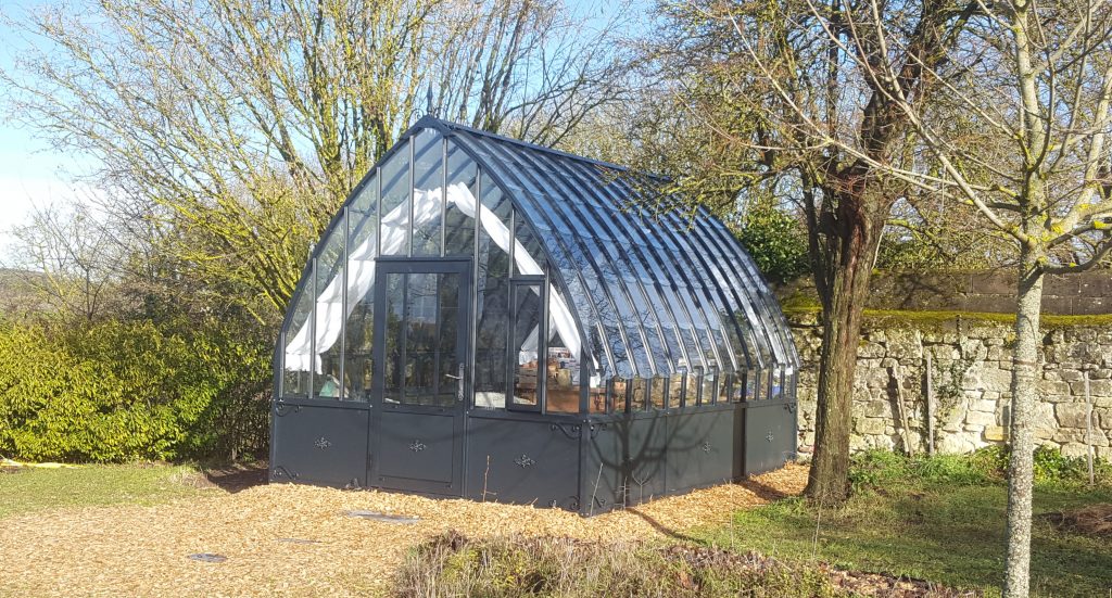 Jardin d'hiver à l'ancienne - Structure aluminium - Style à l'ancienne - Brissac-Quincé - Maine et Loire (49)